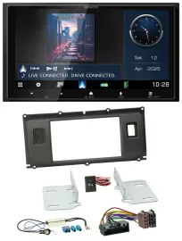 Kenwood Bluetooth 2DIN USB DAB MP3 Autoradio für Land Rover Evoque ab 2011