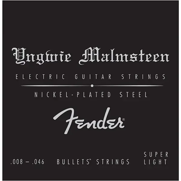 Струны для электрогитары Fender Yngwie Malmsteen Signature 8-46