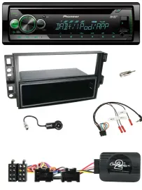 Pioneer USB MP3 DAB Lenkrad CD Autoradio für Chevrolet Aveo Captiva 2006-2011