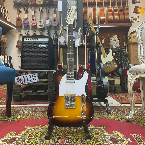 Электрогитара DeMarco DMTL Telecaster SS Sunburst Уценка (трещина на лаке)