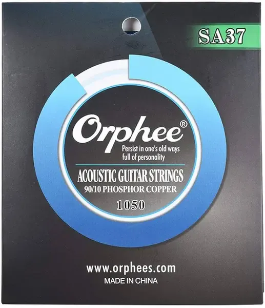 Струны для акустической гитары Orphee SA-37 90/10 Phosphor Copper 10-50