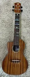 Luna Guitars Luna UKE HTC KOA L , lefty High Tide Koa Acoustic Electric Concert Ukulele