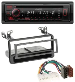 Автомагнитола Kenwood MP3, CD, USB, Bluetooth, DAB для Toyota Avensis, Verso, Celica
