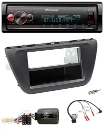 Pioneer Bluetooth USB Lenkrad DAB Autoradio für Suzuki SX4 (ab 2013)