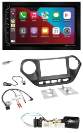 ESX 2DIN DAB USB Lenkrad Bluetooth Autoradio für Hyundai i10 ab 2014