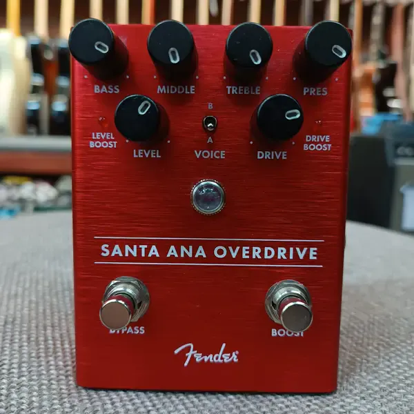 Педаль эффектов для электрогитары Fender Santa Ana Overdrive Pedal China 2020