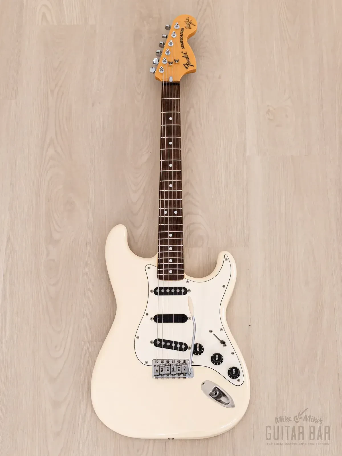 Электрогитара Fender Ritchie Blackmore Stratocaster ST72-145RB SSS Olympic White w/gigbag Japan 1999