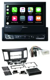 Pioneer DVD Bluetooth DAB USB MP3 Autoradio für Mitsubishi Evo Lancer (ab 2008)