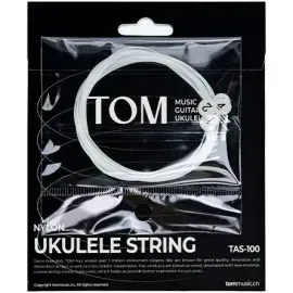 Струны для укулеле TOM TAS-100 Soprano Concert Clear Nylon