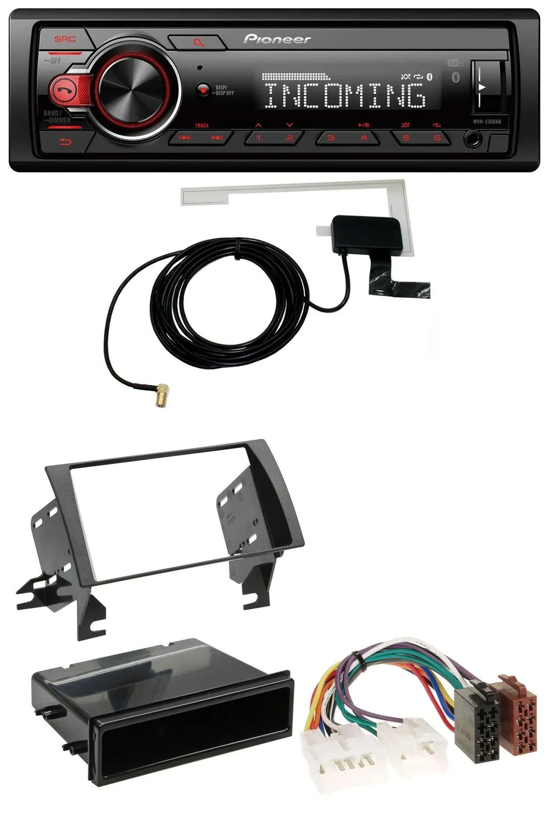 Pioneer MP3 AUX CD DAB USB Autoradio für Toyota Camry (2002-2006)