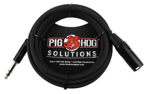 Коммутационный кабель Pig Hog PX-TMXM2 Black 3 м