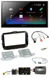 Pioneer USB Bluetooth DAB 2DIN Lenkrad Autoradio für Alfa Giulietta 2014-2021 pi