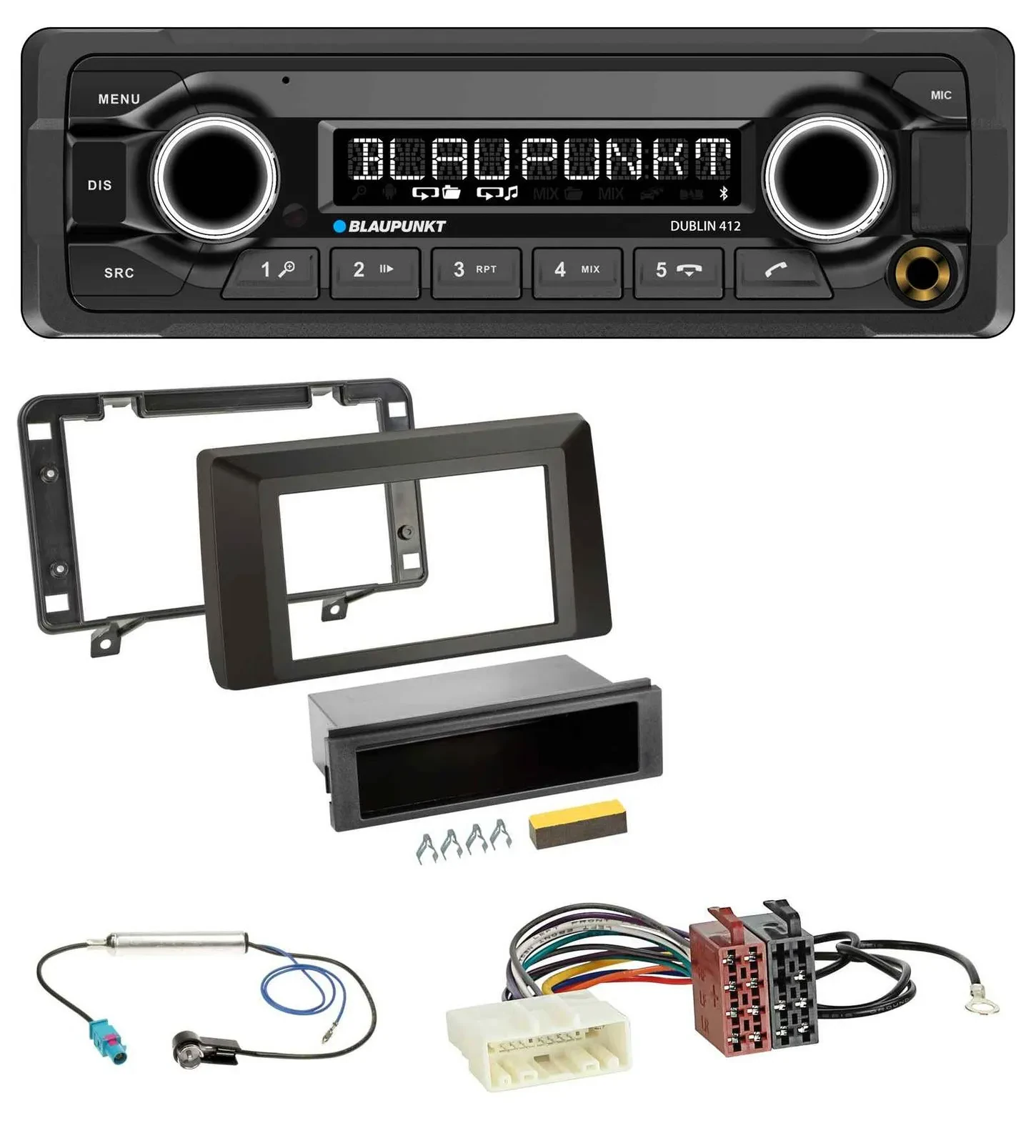 Автомагнитола для Dacia Duster (с 2021) Blaupunkt MP3 Bluetooth USB AUX