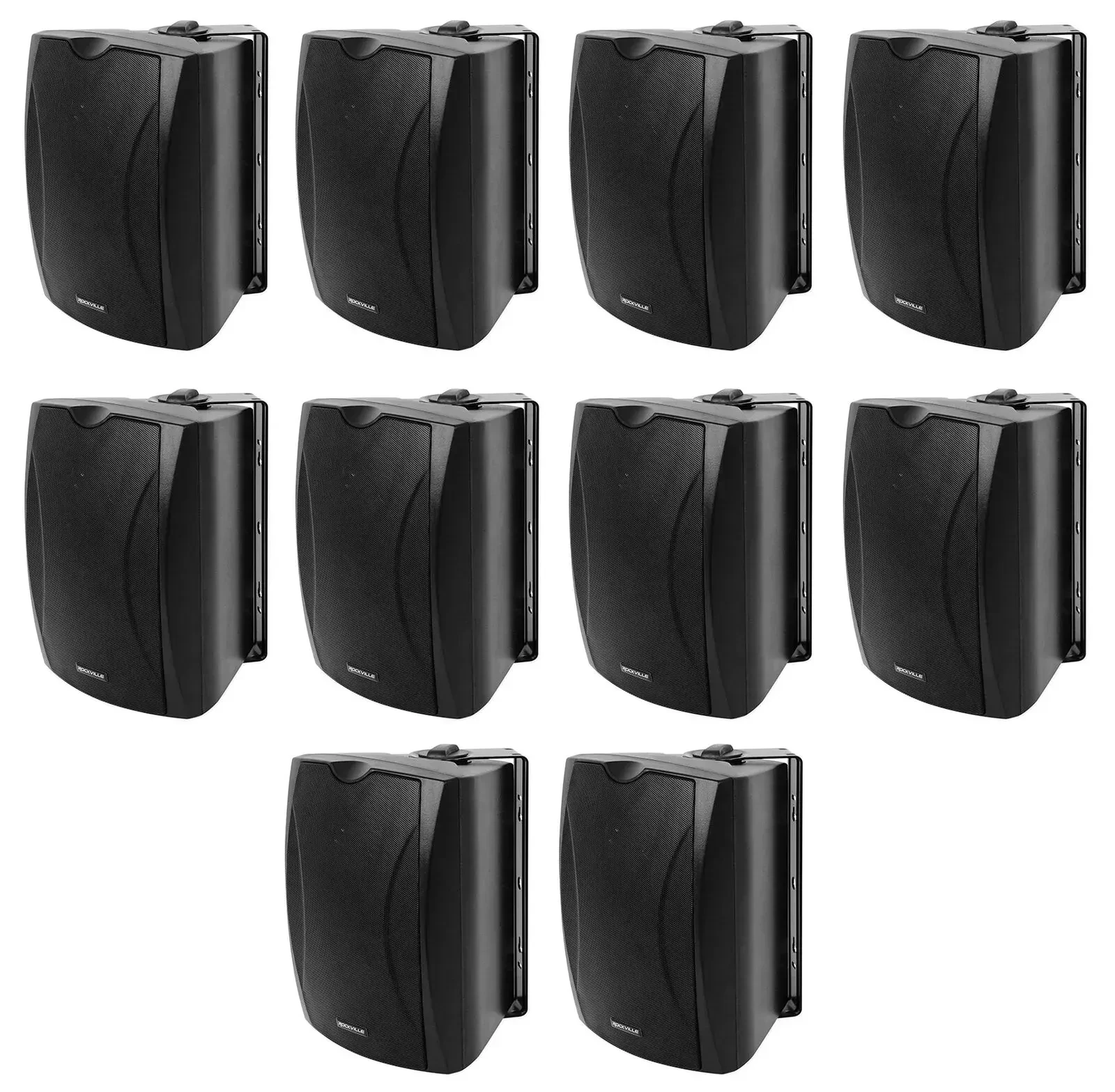Настенная акустика Rockville WET-5B Black 5.25" 40W (10 штук)