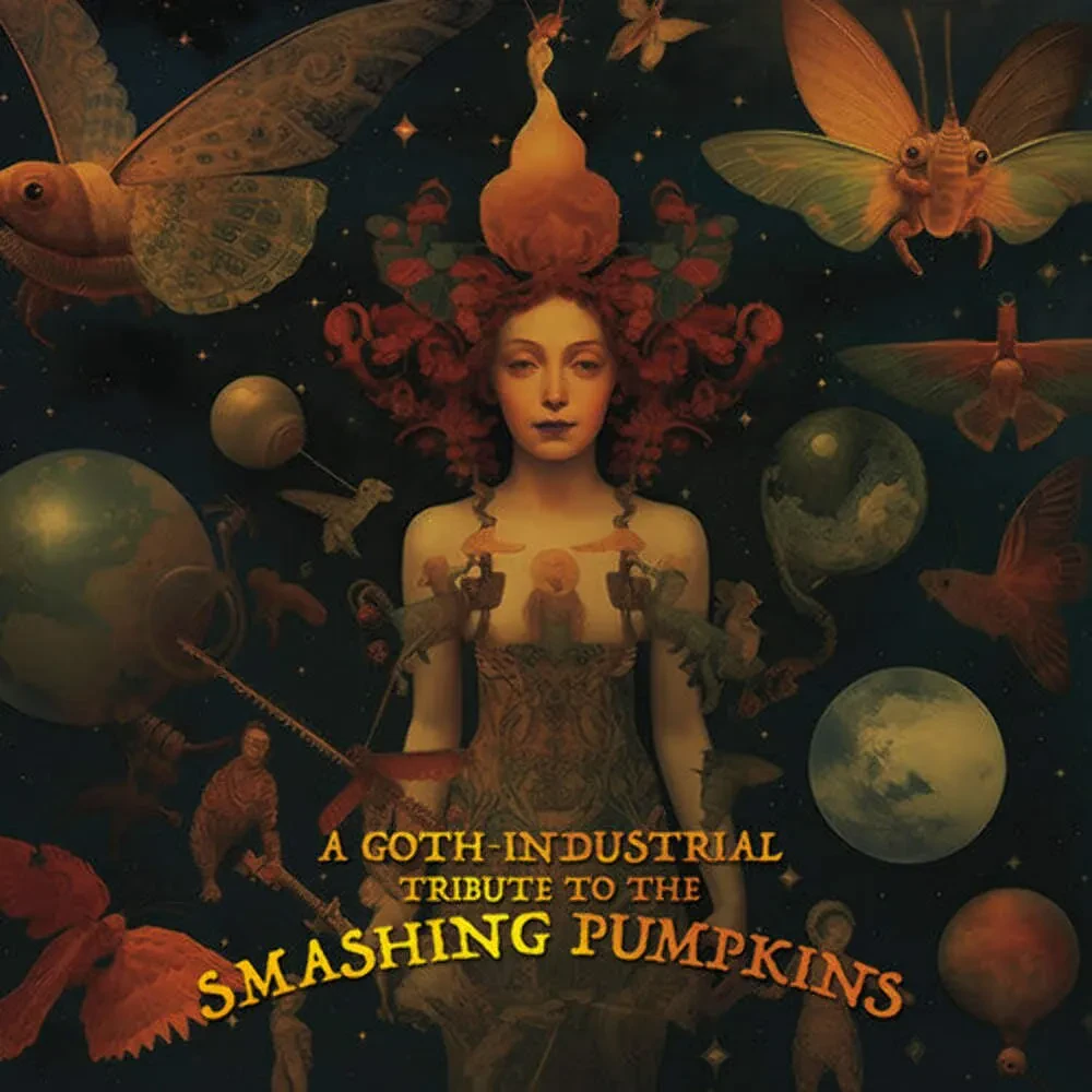 Виниловая пластинка Various Artists – A Goth-Industrial Tribute To The Smashing Pumpkins (Релиз 2023), золотой винил