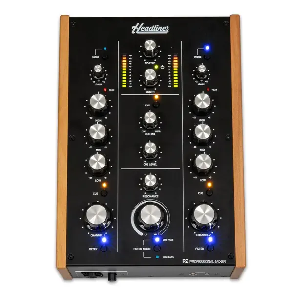 DJ-Контроллер Headliner R2 2-Channel Rotary DJ Mixer