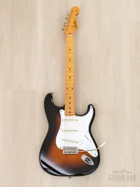 Электрогитара Fender JV Stratocaster 1957 Vintage Reissue ST57-65 SSS Sunburst w/gigbag Japan 1983