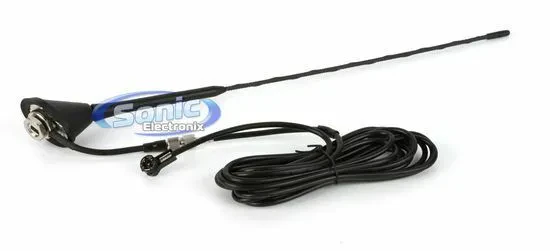 Metra 44-UA40 European Amplified Rubber Roof Mount Antenna for AM/FM bands