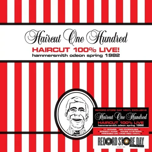 Виниловая пластинка Haircut 100 - Haircut 100% Live (Hammersmith Odeon 1982) - Limited 140-Gram Red