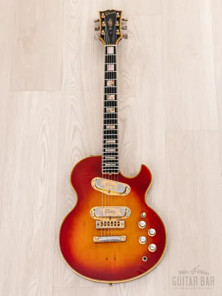 Электрогитара Gibson L-5S SS Sunburst w/case USA 1972