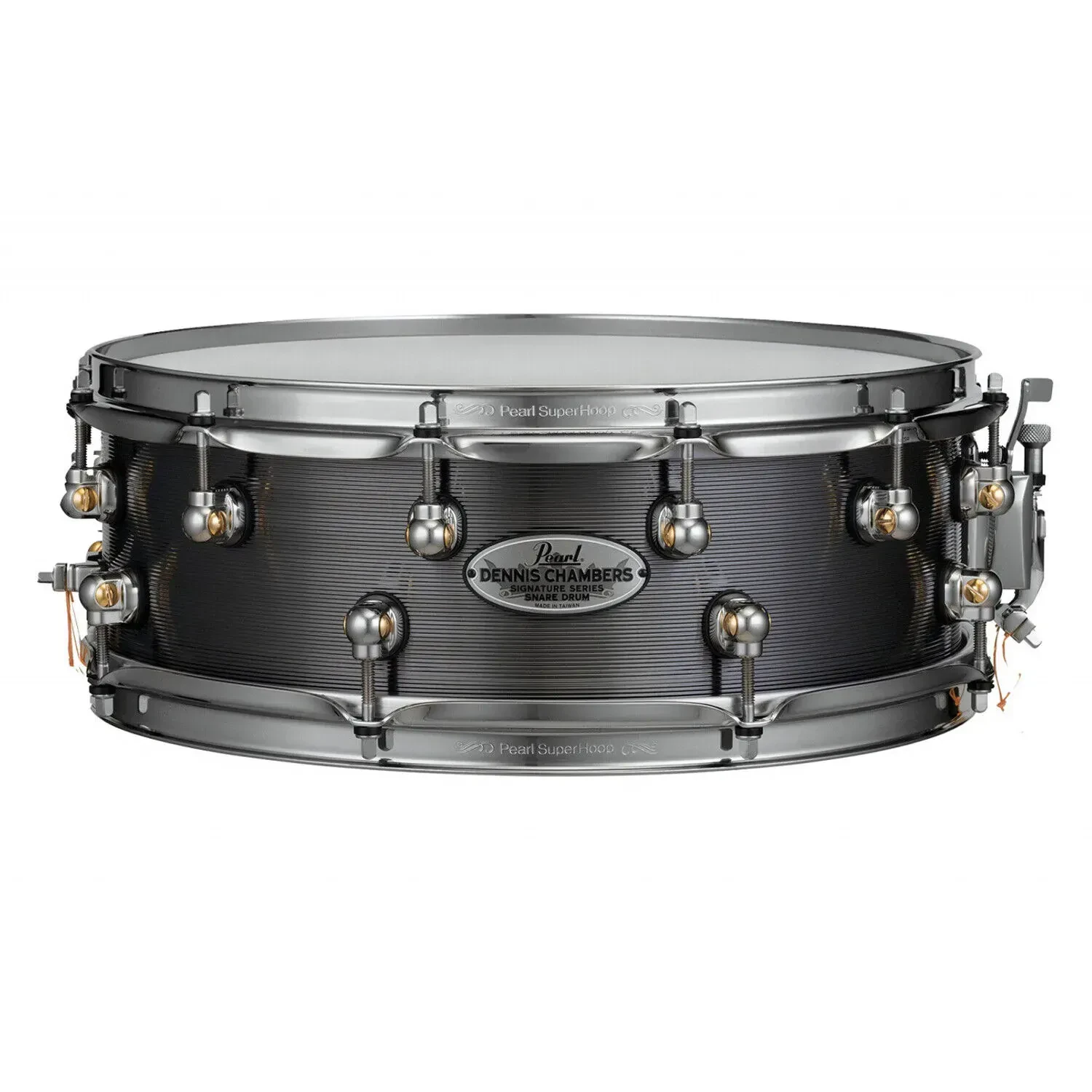 Малый барабан Pearl Dennis Chambers Signature Aluminium 14x5 Black Nickel