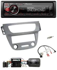Автомагнитола Pioneer Bluetooth, USB, DAB, для Renault Megane III (2009–2012), поддержка управления на руле