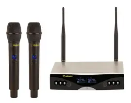 Микрофонная радиосистема Radiowave UHM-402 с 2 ручными микрофонами