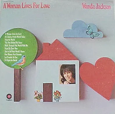 WANDA JACKSON - A Woman Lives For Love (LP , Used)