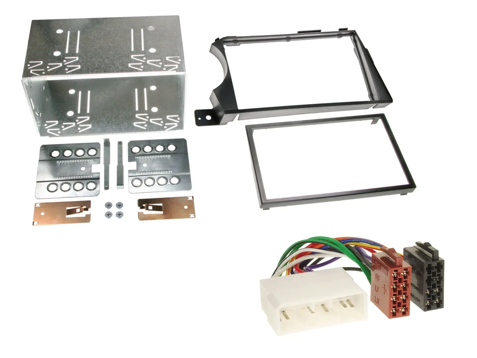 Radioeinbauset Doppel DIN Autoradio für SSangYong Actyon Kyron 2006-2011