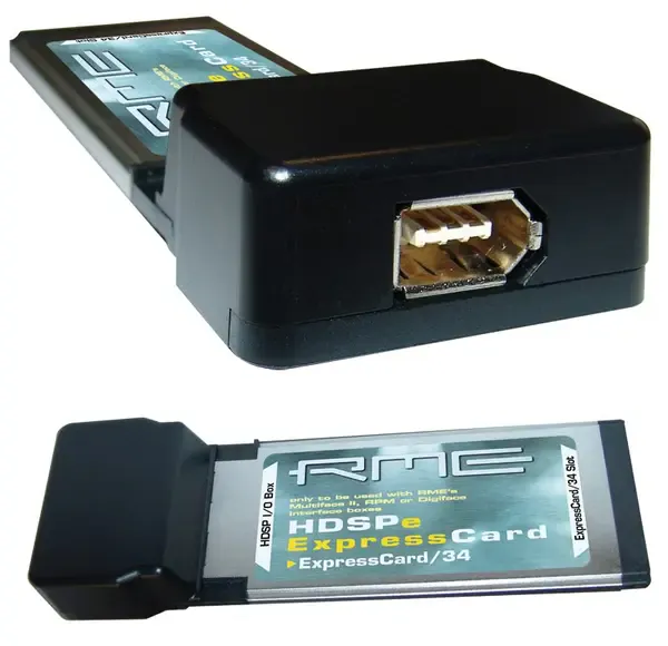 Внешняя звуковая карта RME HDSPe Express Card