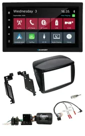 Blaupunkt DAB Bluetooth USB Lenkrad 2DIN Autoradio für Fiat Doblo ab 2010 Opel C
