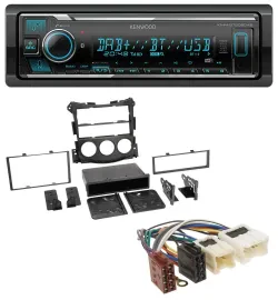 Автомагнитола Kenwood Bluetooth MP3 DAB USB для Nissan 370Z (с 2009)