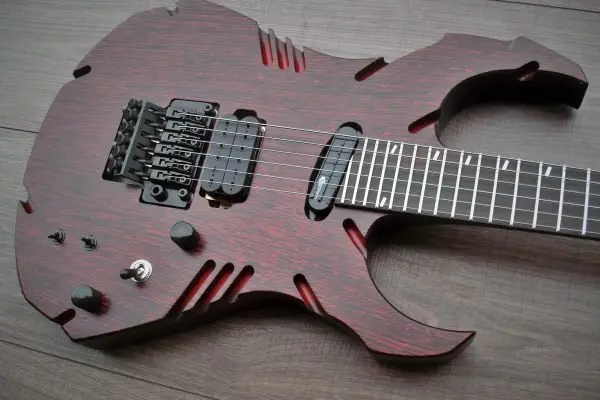 Электрогитара Rusich Berserk Red Custom Made Poznish HS Red Russia 2022