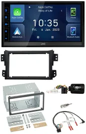 JVC DAB Bluetooth Lenkrad USB 2DIN Autoradio für Opel Agila B Suzuki Splash 2008