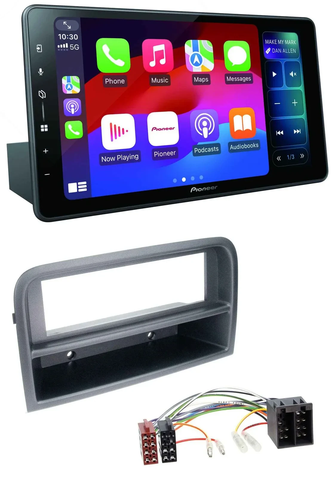 Pioneer Bluetooth DAB MP3 USB Autoradio für Fiat Croma (ab 2005)