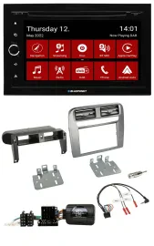 Blaupunkt 2DIN Lenkrad Bluetooth USB TMC DAB Navigation für Fiat Grande Punto an