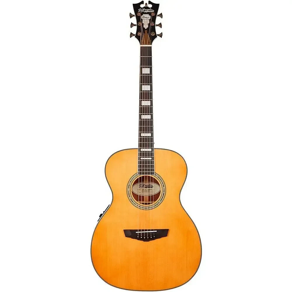 Электроакустическая гитара D'Angelico Premier Tammany Orchestra Vintage Natural