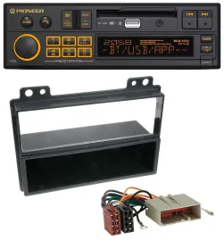 Pioneer DAB MP3 USB Bluetooth Autoradio für Ford Fiesta 03-05 Fusion 02-05