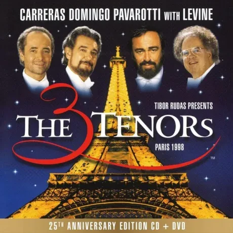 JOSE CARRERAS, PLACIDO DOMINGO, LUCIANO PAVAROTTI, JAMES LEVINE - The Three Tenors In Paris (CD+DVD)