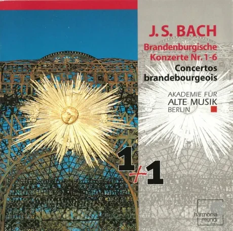 AKADEMIE FUR ALTE MUSIK BERLIN - Bach: Brandenburgische Konzerte Nr. 1-6 = Concertos Brandebourgeois (2CD)