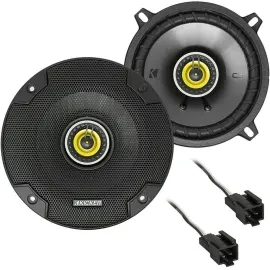 Kicker 5.25" Rear Factory Speaker Replacement Kit For 03-05 Dodge Ram 2500/3500
