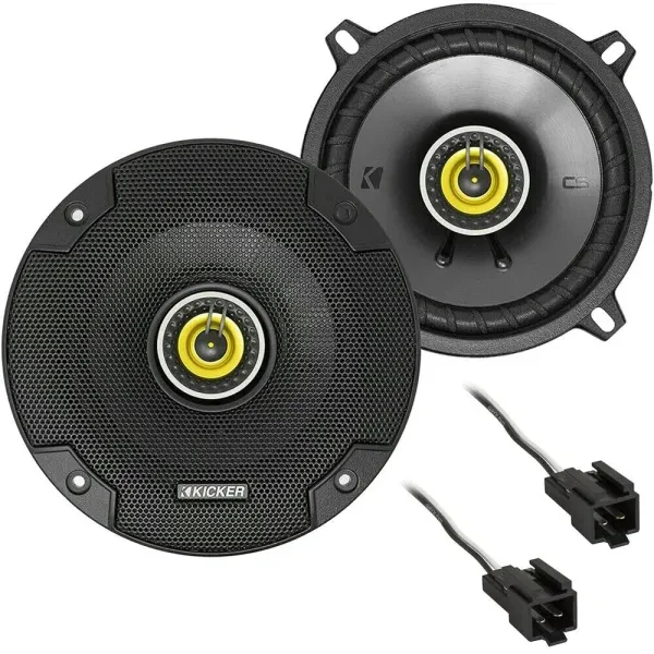 Kicker 5.25" Rear Factory Speaker Replacement Kit For 03-05 Dodge Ram 2500/3500