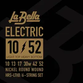 Струны для электрогитары La Bella HRS-LTHB Nickel Electric 10-52