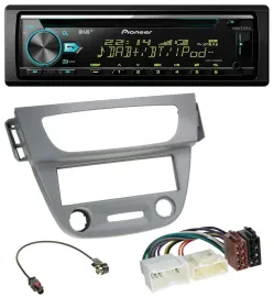 Автомагнитола для Renault Megane 3 (2012–2014) Pioneer DAB MP3 CD USB Bluetooth серый