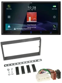 JVC USB Bluetooth 2DIN DAB MP3 Autoradio für SSangYong Kyron ab 2005