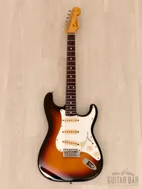 Электрогитара Fender Stratocaster 62 Vintage Reissue ST62-500 SSS Sunburst w/gigbag Japan 1991