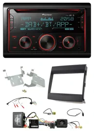 Pioneer 2DIN DAB Lenkrad Bluetooth USB CD Autoradio für Porsche Cayenne MOST-Sou