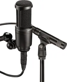 Audio Technica AT2041SP AT2020 + AT2021 Studio Condenser Microphones+SONAR LE