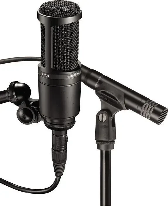 Набор инструментальных микрофонов Audio-technica AT2020 + AT2021 Black