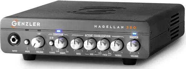Усилитель для бас-гитары Genzler MG-350 Magellan Bass Amplifier Head - 175W/8ohm, 350W/ 4ohm/ 2.67ohm